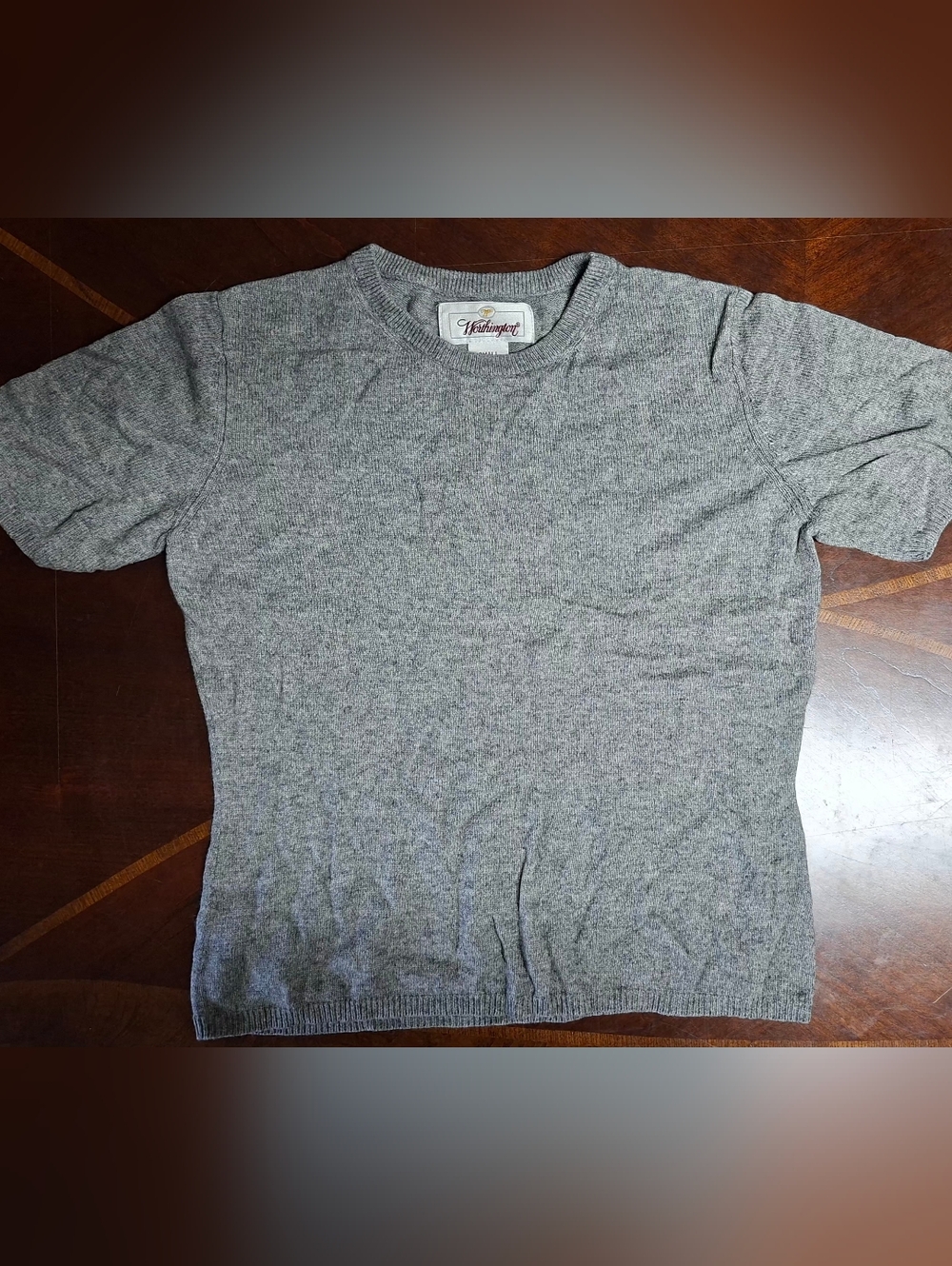 Worthington Light Gray Crewneck Knit Sweater